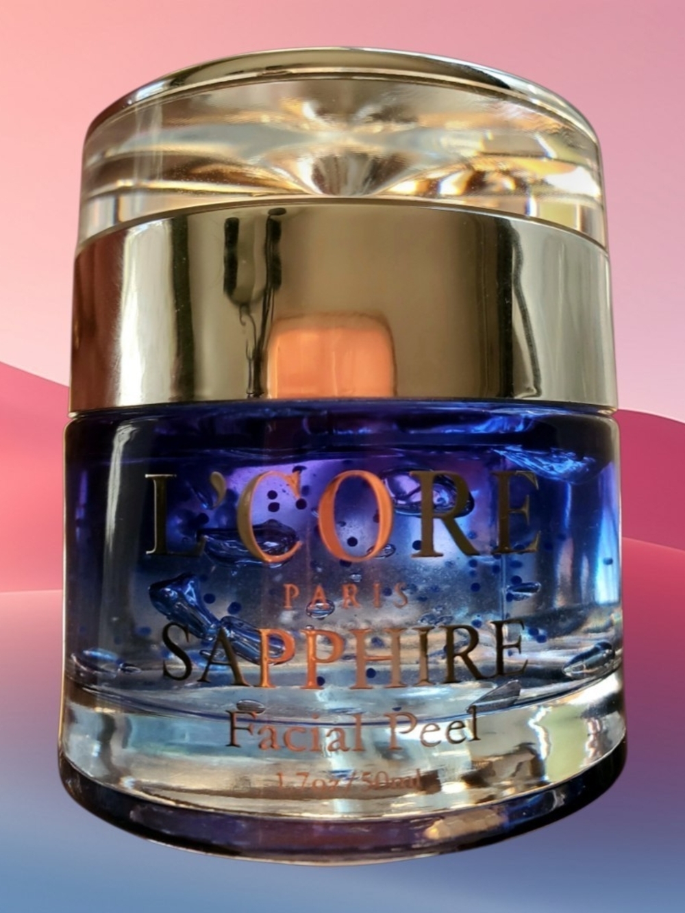 L'Core Sapphire Blue Facial Peel - Retail $199 on website